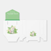 Safari-olifant Birthday Favor Box Bedankdoosjes (Uitgevouwen)