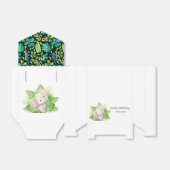 Safari-olifant Happy Birthday Favor Box Bedankdoosjes (Uitgevouwen)