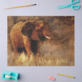 safari-olifantenpapier tissuepapier (Craft)