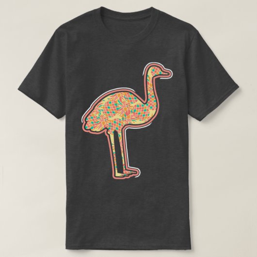 Safari Ostrich T-shirt (Design voorkant)
