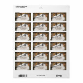 Safari Outdoor bruiloft labels (Full Sheet)