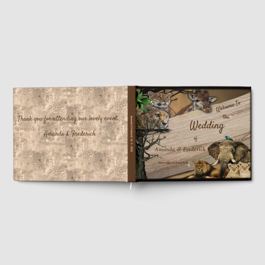 Safari Outdoor Gastenboek (Volledig)