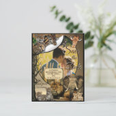 Safari Outdoor Save the Date Aankondiging (Staand voorkant)