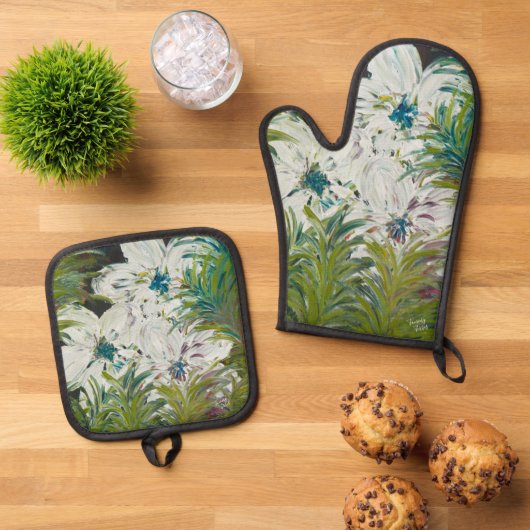 Safari Ovenwant & Pannenlap Set (Top down)