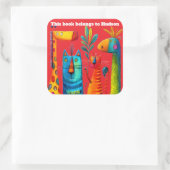 Safari Pals Abstract Sticker (Tas)