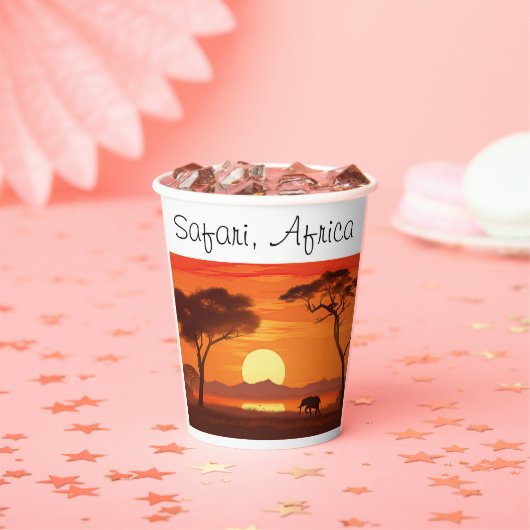 safari papieren bekers (Insitu)