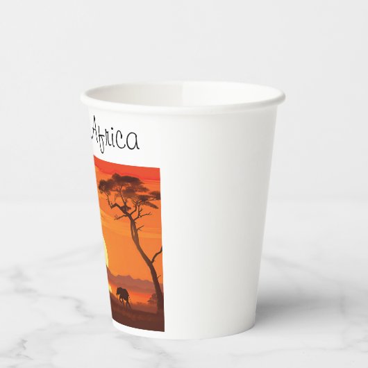  safari papieren bekers (Links)