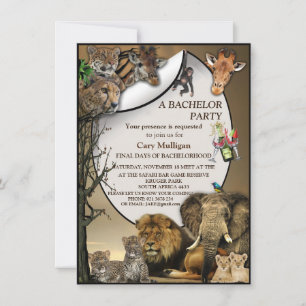 Safari Park Buitenlandse Bachelor Party