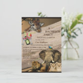 Safari Park Outdoor Bachelor Party (Staand voorkant)