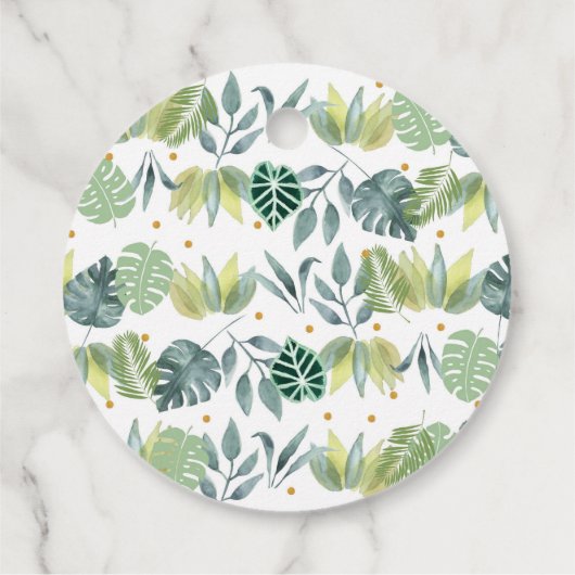 Safari Party Animal Oerwoud Birthday Bedankjes Labels (Achterkant)