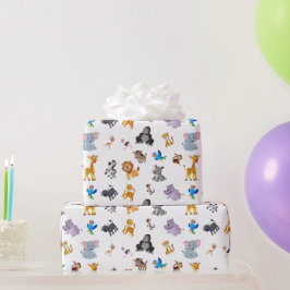 Safari Party Cadeaupapier