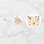 SAFARI Party Confetti (Achterkanten)