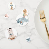 Safari Party Dier collectie 1, tafel Confetti (Groep)