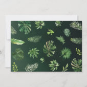 Safari Party Dieren Wild Een 1e Verjaardag Foto Kaart (Achterkant)