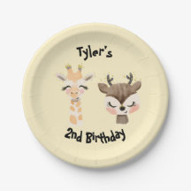 Safari Party gepersonaliseerde Borden