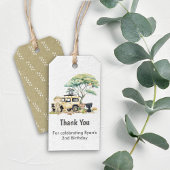 Safari Party Gift Label Cadeaulabel
