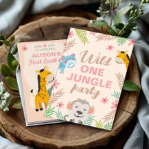 Safari Party voor Little One, 1e verjaardag
