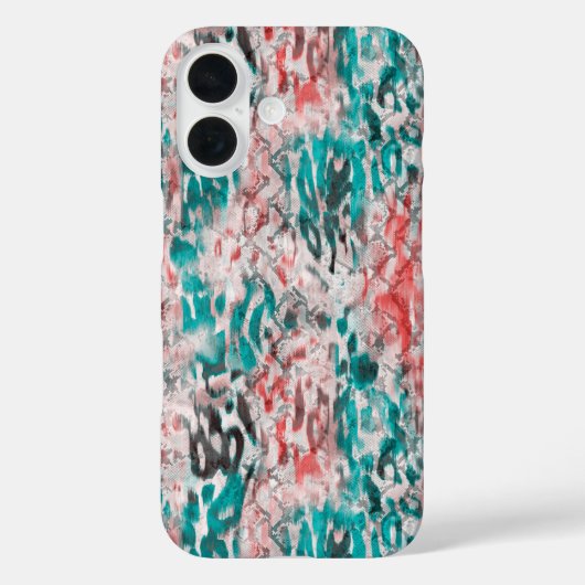 Safari-patroon Case-Mate iPhone case (Achterkant)