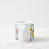 safari-patroon espresso kop (Achterkant)