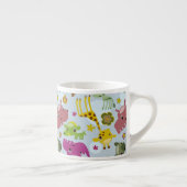 safari-patroon espresso kop (Rechts)