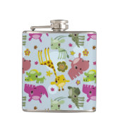 safari-patroon heupfles (Voorkant)