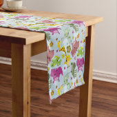 safari-patroon korte tafelloper (Voorbeeld)