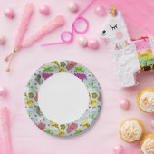 safari-patroon papieren bordje (Feest)