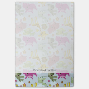 safari-patroon post-it® notes