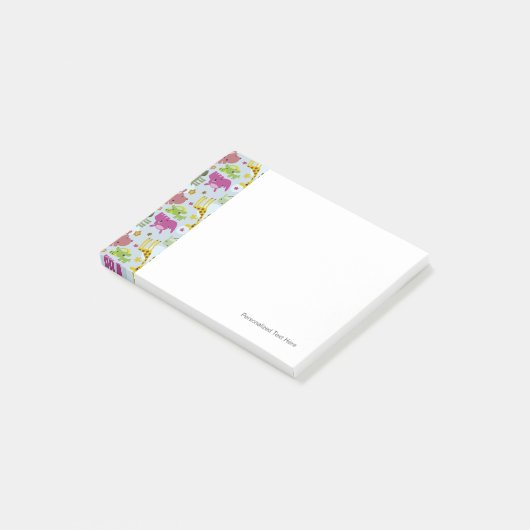 safari-patroon post-it® notes (Schuin)