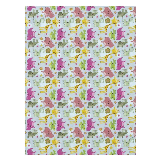 safari-patroon tafelkleed (Voorkant)