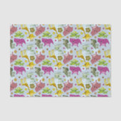 safari-patroon tissuepapier (Voorkant)