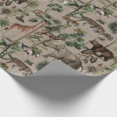 Safari Pattern Cadeaupapier (Hoek)