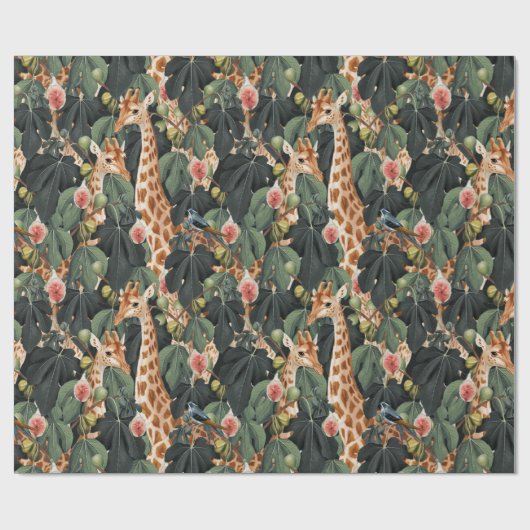 Safari Pattern Cadeaupapier (Vlak)