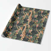 Safari Pattern Cadeaupapier (Uitgerold)