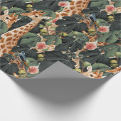 Safari Pattern Cadeaupapier (Hoek)