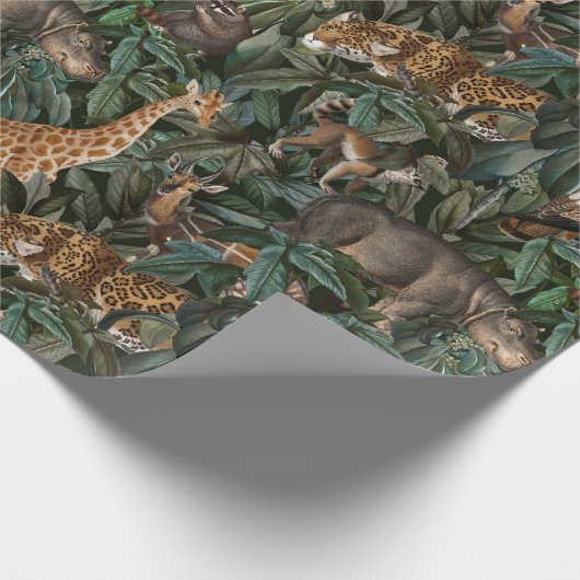 Safari Pattern Cadeaupapier (Hoek)