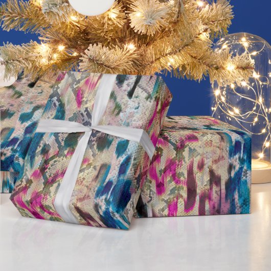 Safari Pattern Wrapping Paper Cadeaupapier (Feestdagen)