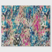 Safari Pattern Wrapping Paper Cadeaupapier (Vlak)