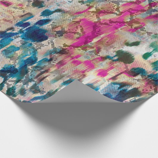 Safari Pattern Wrapping Paper Cadeaupapier (Hoek)