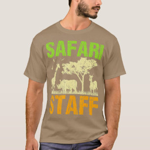 Safari Personeel Afrikaanse Safari Dieren zoo Sava T-shirt