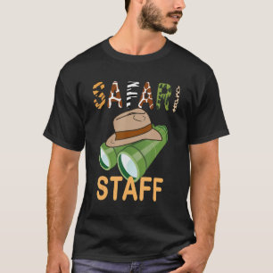 Safari Personeel Safari Birthday Zoo Birthday T-shirt