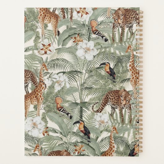 Safari | Planner voor Oerwouden (Achterkant)