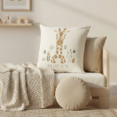 Safari Portrait Giraffe Ivory ID1264 Kussen