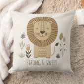 Safari Portrait Lion Ivory ID1264 Kussen (Deken)