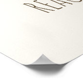 Safari Portraits Giraffe Ivory ID1264 Poster (Hoek)