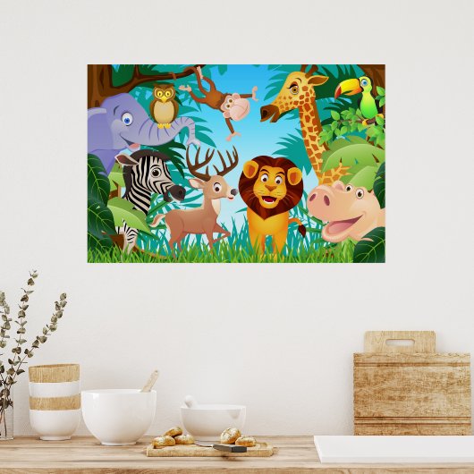 Safari Poster (Keuken)