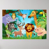 Safari Poster (Voorkant)