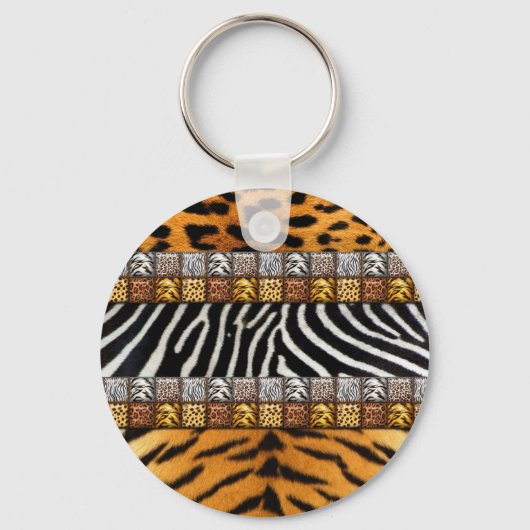 Safari Prints Sleutelhanger (Voorkant)