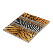 Safari Prints Tegeltje (Zijkant)