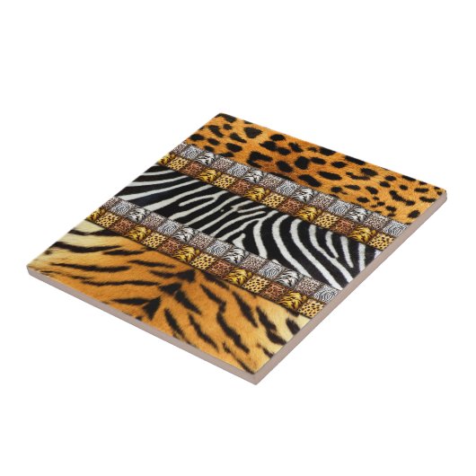 Safari Prints Tegeltje (Zijkant)